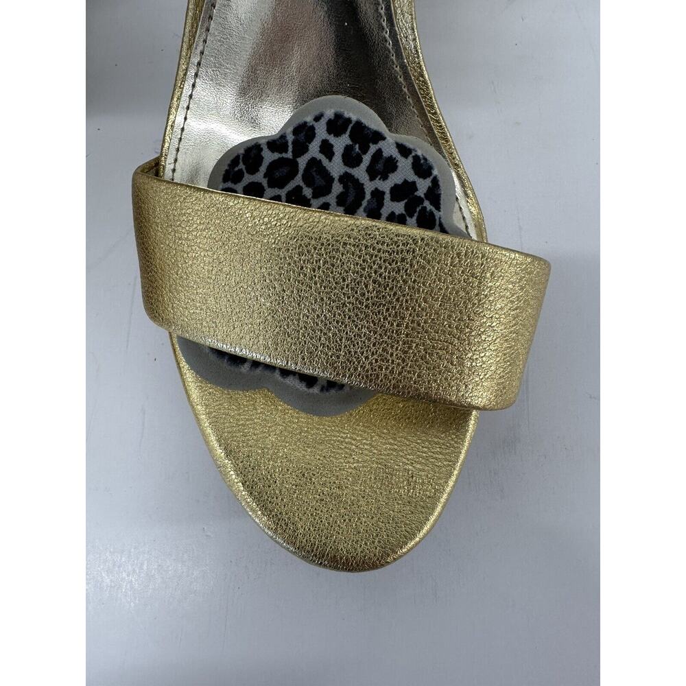 Calvin‎ Klein Good Jeweled Heels Womens Size 6 and Half Zip Close - Picture 9 of 10